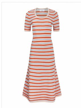 NWT Olivia by Livro Striped Ava Maxi Dress, size Small